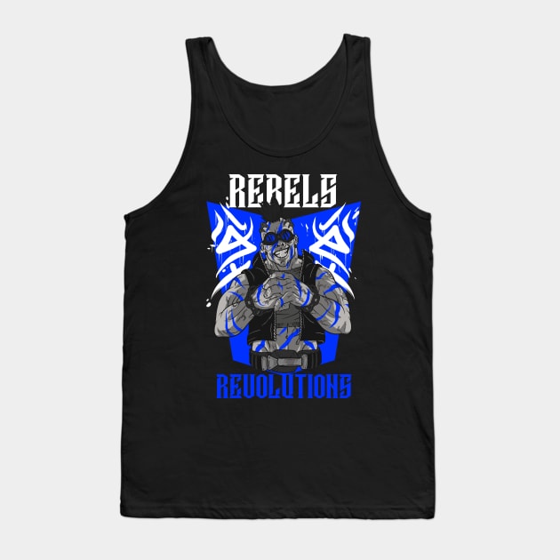 Rebel Revolutions Tank Top by Pod11 Prints